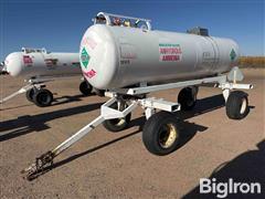 Eveready 1000-Gallon NH3 Tank On Running Gear 