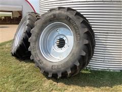 Case IH 4420 Michelin Ultra Rib Floater Sprayer Tires 