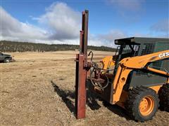 Skid Steer Hydraulic Post Pounder 