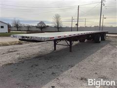 2006 Transcraft Eagle 2 Spread Axel Flatbed Trailer 