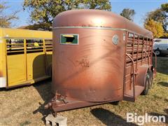 1981 W-W 6'x16' T/A Livestock Trailer 