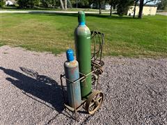 Oxy-Acetylene Cutting Torch & Cart 