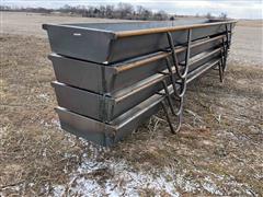 2024 L&M Machine Shallow Cattle Feed Bunks 