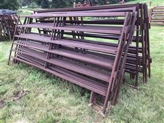 12’ Steel Interlocking Livestock Fence Panels 