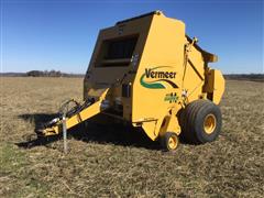 2009 Vermeer 605 Super M Round Baler 