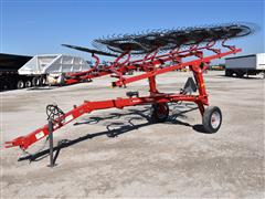 Bush Hog XLRR-I 12-wheel Hay Rake 