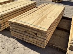 Ponderosa Pine Rough Cut Lumber Bundle 