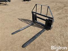 2024 Pallet Forks Skid Steer Attachment 