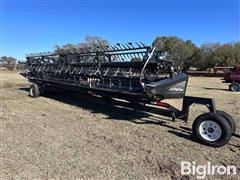 2011 MacDon FD70 FlexDraper Grain Header & Trailer 