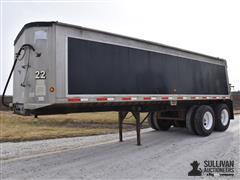 1996 Travis T102 T/A End Dump Trailer 