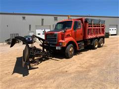 2003 Sterling LT7500 T/A Dump Truck W/Snow Plow & Salt Spreader 