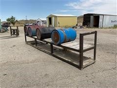 Oil Barrel Rack 