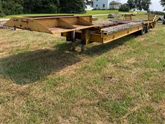 1976 Loadcraft L25R 30’ T/A Fixed Neck Lowboy 