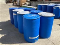 Plastic 55 Gallon Barrels 