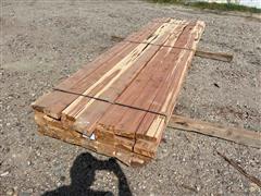 2" X 6" X 12' #2 Cedar Lumber 