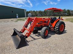 Kioti DK45 Compact Utility Tractor W/Loader 