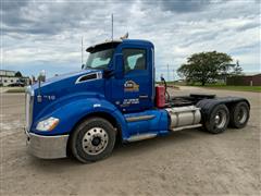 2014 Kenworth T680 T/A Day Cab Truck Tractor 