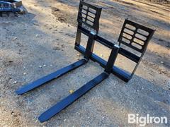 2024 Msi Pallet Fork Skid Steer Attachment 