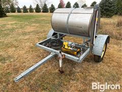 T-L 150 Gallon Portable Stainless Tank On Cart 