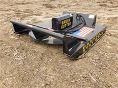 2020 Mower King RC72 6' Wide Rotary Cutter Skid Steer Attachment 