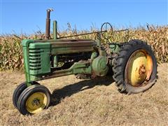 1949 John Deere B 2WD Tractor 