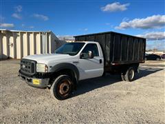 2005 Ford F450 S/A Dump Truck 