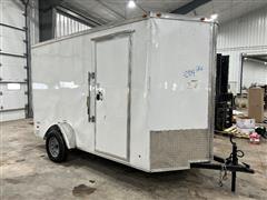 2021 Freedom 6' X 12' S/A Enclosed Trailer 