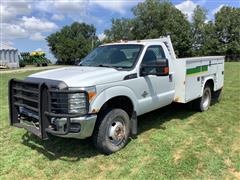 2014 Ford F350 XL Super Duty 4x4 Service Truck 