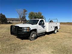 2011 Chevrolet 3500 HD 2WD Dually Service Utility Truck 