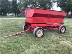 Red Barge Box Wagon 