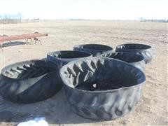 Tire Livestock Feeders 