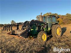 1980 John Deere 4440 MFWD Tractor W/Loader Grapple 