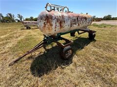 1967 Lubbock 1000-Gal Anhydrous Tank On Running Gear 