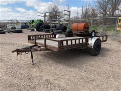 2012 PJ 6’X12’ S/A Bumper Pull Utility Trailer 