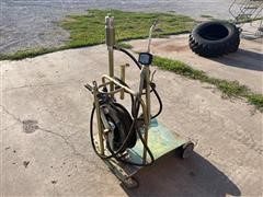 Northern Industrial Air Operated Mobile 5:1 Oil Pump System W/ Cart & Reel 