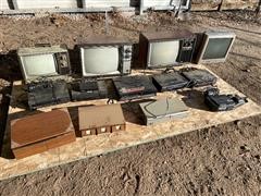 Vintage Televisions & VCR/DVD Players 