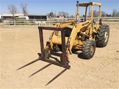 Ford 445A MFWD Tractor W/Spear & Bucket 