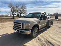 2008 Ford F250 Flatbed Pickup 