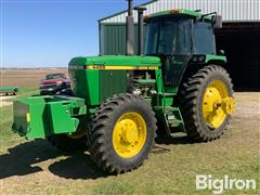 1990 John Deere 4455 MFWD Tractor 