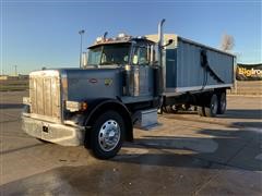 2003 Peterbilt 379 T/A Grain Truck 