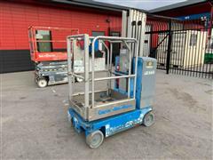 2016 Genie GR20 Electric Self-Propelled Vertical Manlift 