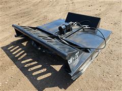 Industrias America SK-72 6' Wide Rotary Cutter Skid Steer Attachment 