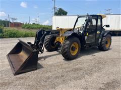 2015 Caterpillar TH407C 4x4x4 Telehandler 