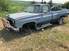 1983 Chevrolet Scottsdale 10 4x4 Pickup 