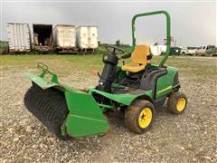 John Deere 1445 4WD Mower & Broom 