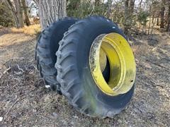 Goodyear 18.4 R38 Tires W/Rims 