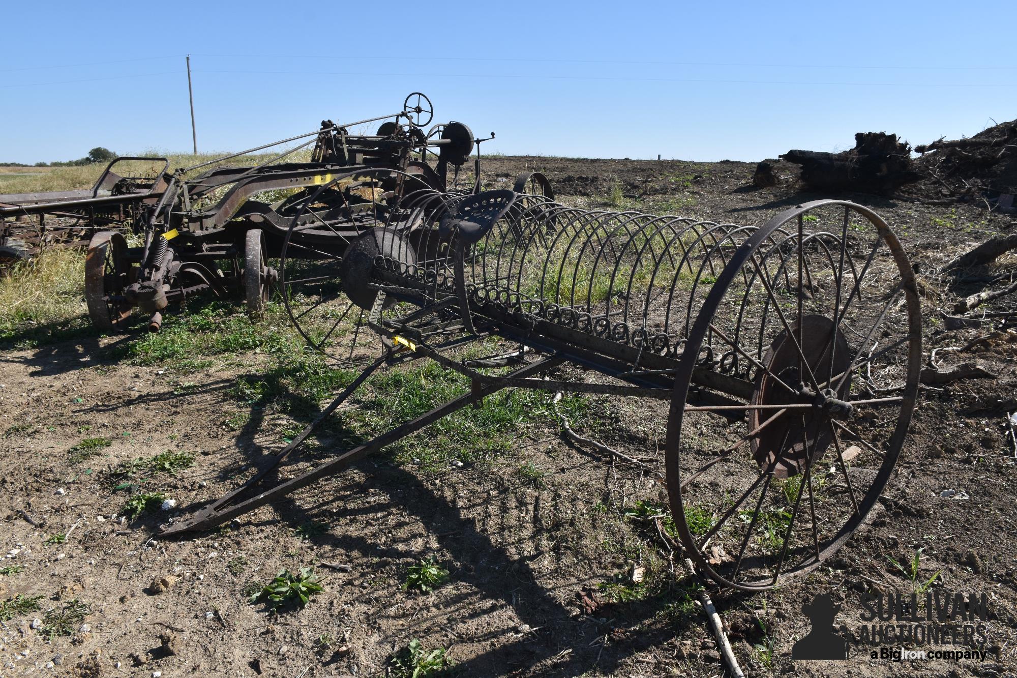 Antique Hay Rake 