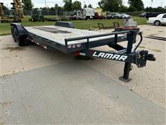 2022 Lamar 22x83 T/A Flatbed Trailer 