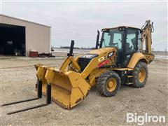 2018 Caterpillar 420F2 4x4 Loader Backhoe W/4-IN-1 Bucket & Extendahoe 