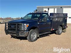 2011 Ford F350 XL Super Duty 4x4 Utility Truck 